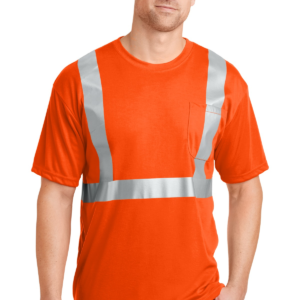 CornerStone® - ANSI 107 Class 2 Safety T-Shirt.