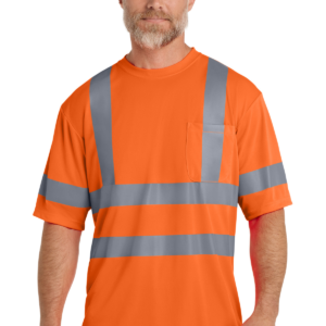 CornerStone® - ANSI 107 Class 3 Short Sleeve Snag-Resistant Reflective T-Shirt.