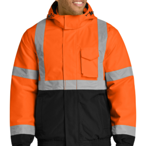 CornerStone® ANSI 107 Class 3 Economy Waterproof Insulated Bomber Jacket