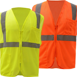 Standard Class 2 Mesh Zipper Safety Vest