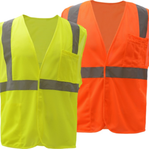 Standard Class 2 Mesh Hook & Loop Safety Vest
