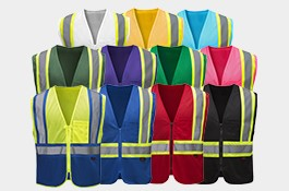 Enhanced Visibility Multi-color Vest