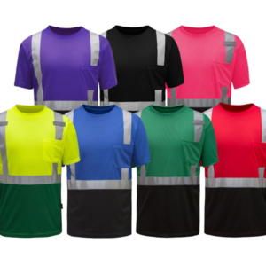 Non-ANSI Short Sleeve Shirt with Reflective Tape