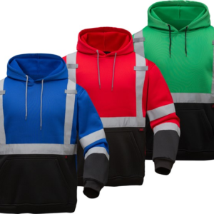 Non-ANSI Pullover Fleece Sweatshirt with Black Bottom