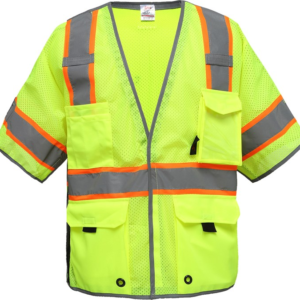 Class 3 Breakaway Vest With Reflective Piping