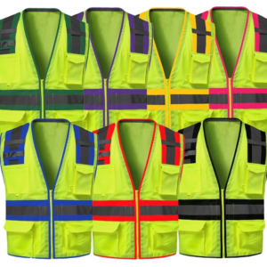 Class 2 Safety Vest w/ Colored Trim